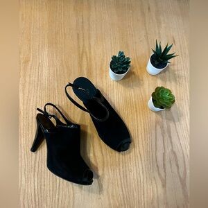 Franco Sarto Peep Toed High Heeled Shoes